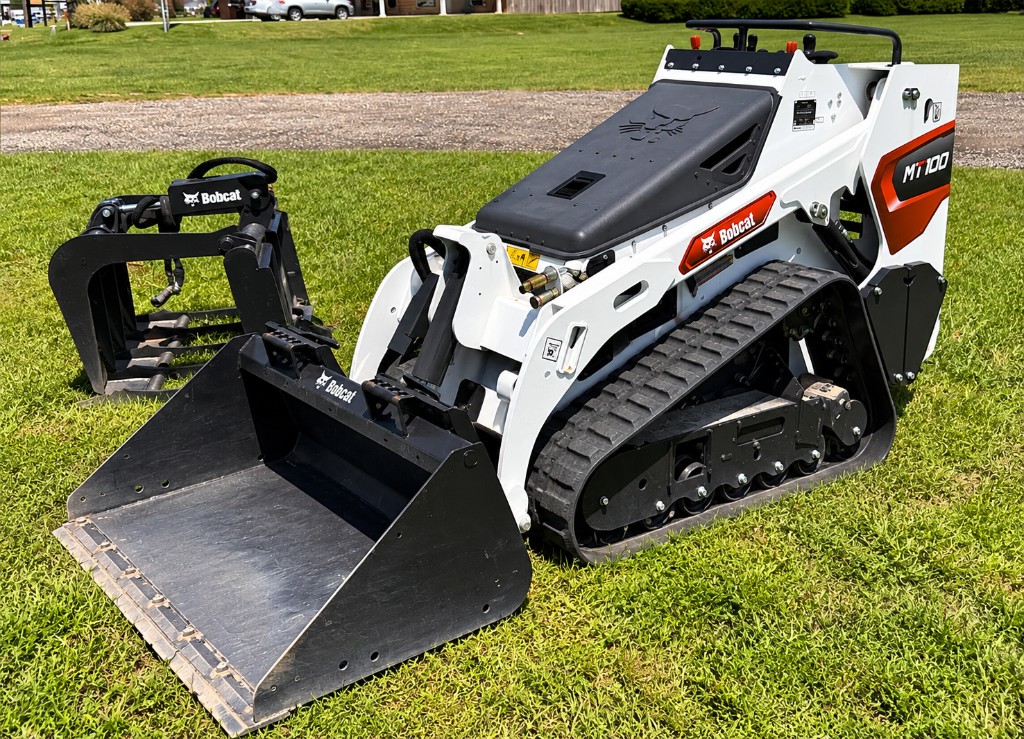 Bobcat mini track loader ready for rental